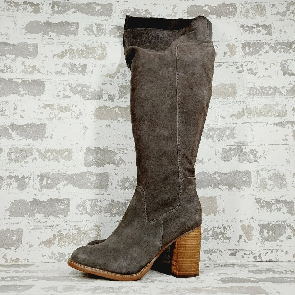New Kelsi Dagger Brooklyn Logan Wide Calf Over The Knee Boots C287